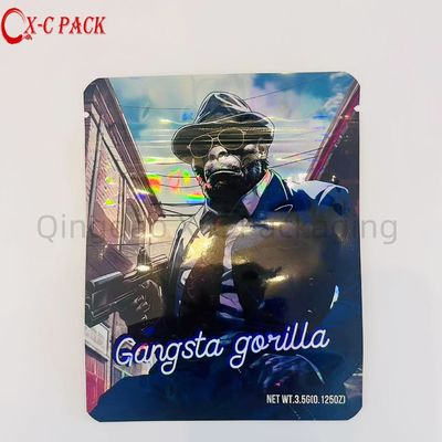 購入 カスタム印刷食用 再利用可能 3.5g マイラーバッグ  Zipper Lock Candy プラスチック包装 アルミホイルバッグ 密封された Zipper バッグ online manufacture