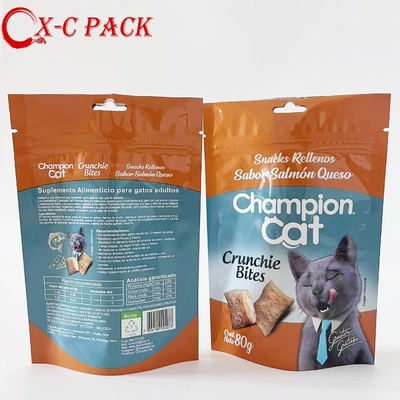 購入 無料サンプル カスタム製 リセーラブル ザップロック 犬 カメ 猫 お菓子 スナック パッケージ ペットフード パッケージ バッグ online manufacture