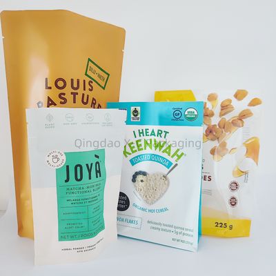 涙に耐えるプラスチックスタンドアップバッグ 食品包装用 リセール可能なジッパーバッグ 卸売