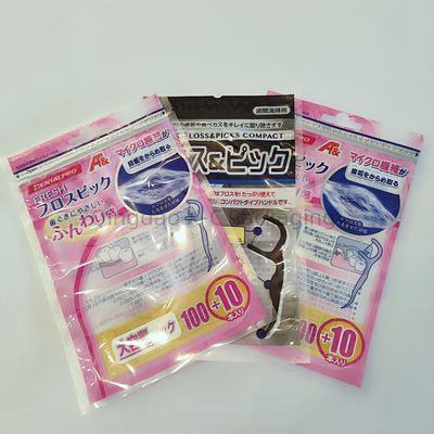 食品グレード 3 サイドシール袋 ザイプ歯のアライナー ポケット 包装ポケット