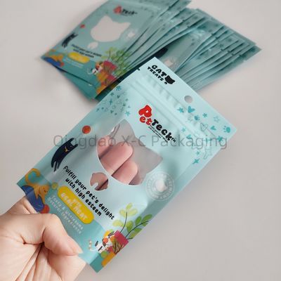 OEM 再利用可能な印刷食品包装袋 柔軟な複合  Zipper 閉塞付き