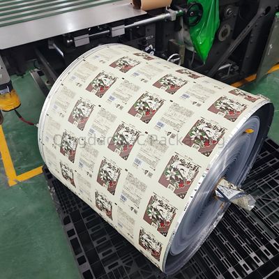食品用ラミネート包装 フィルムロール カスタム印刷 プラスチック製紙包装