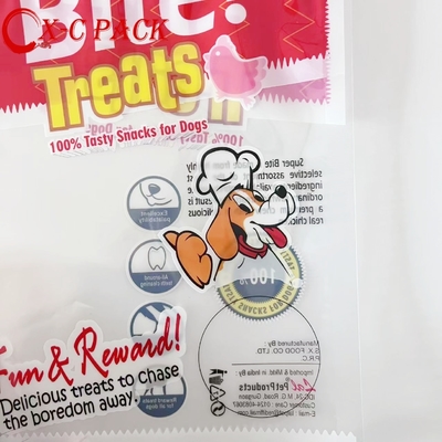 カスタム印刷 250g 500g 1kg シーラブルフラットボトムスタンドアップパウチ プラスチック 猫 犬 ペットフード包装 ジッパーマイラー包装